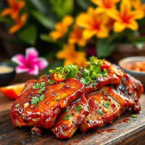 Cayman Jerk Pork - Caribbean Marinade